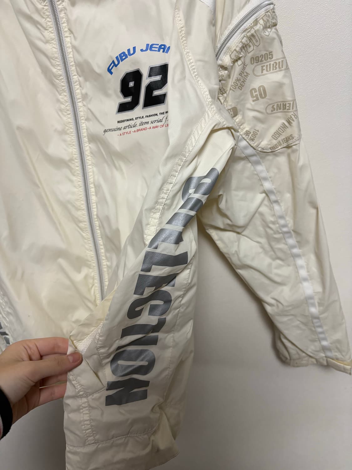 후부 올드스쿨 포켓 후디 바람막이 상품이미지4