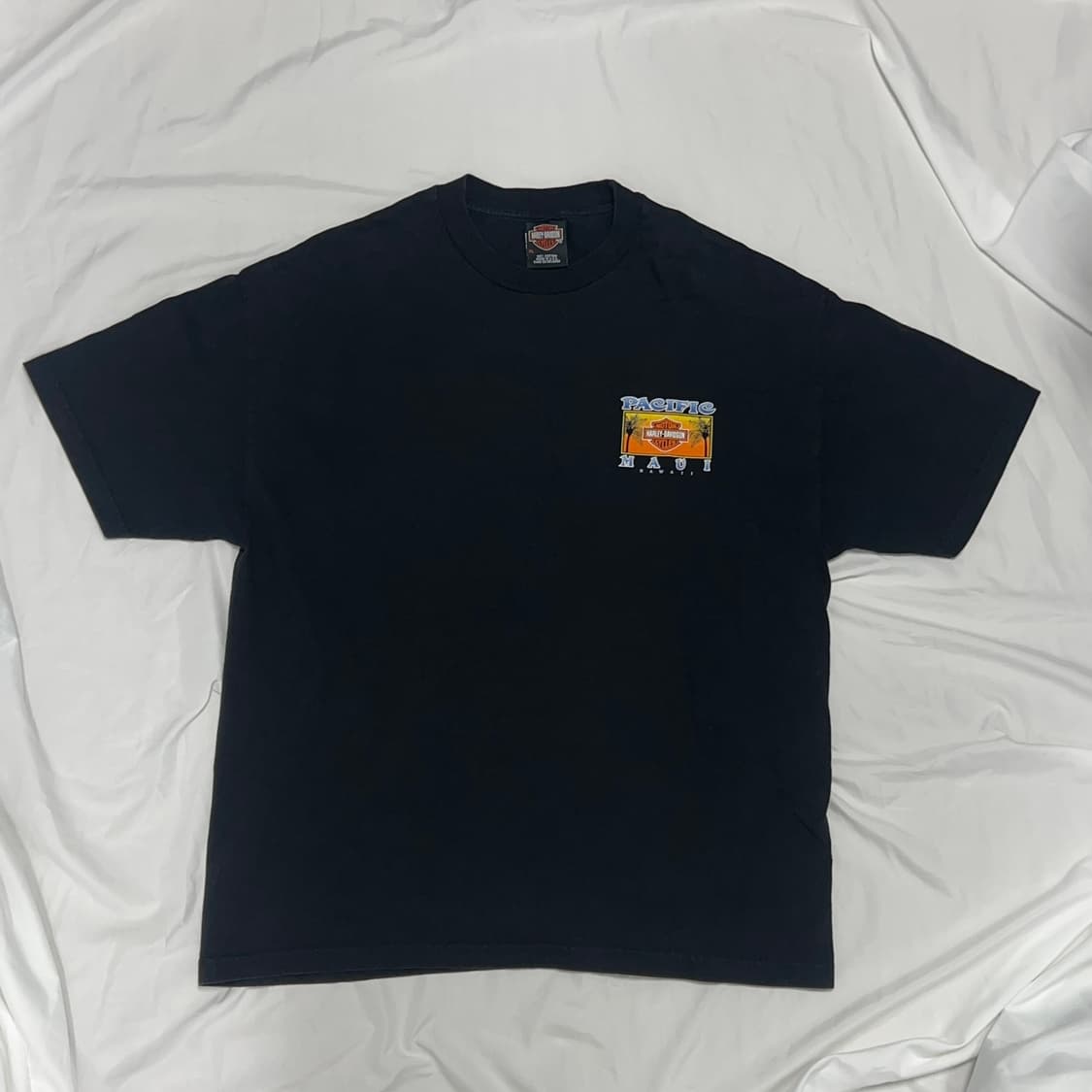🇺🇸 90s 할리데이비슨 하와이 마우이 반팔 상품이미지2