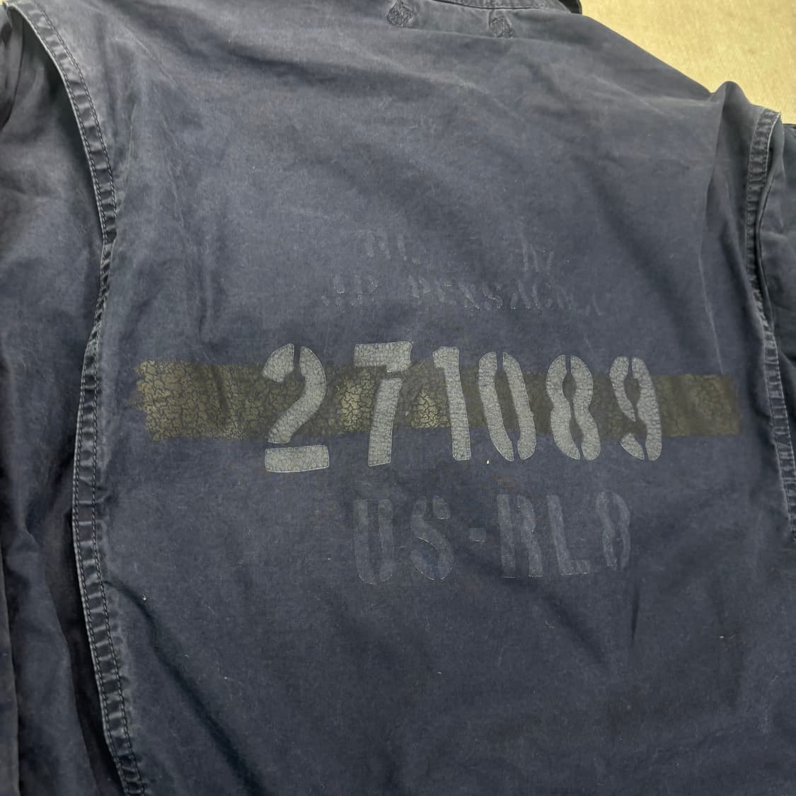 100 •폴로랄프로렌 투웨이 USN A-2 덕 자켓 상품이미지9