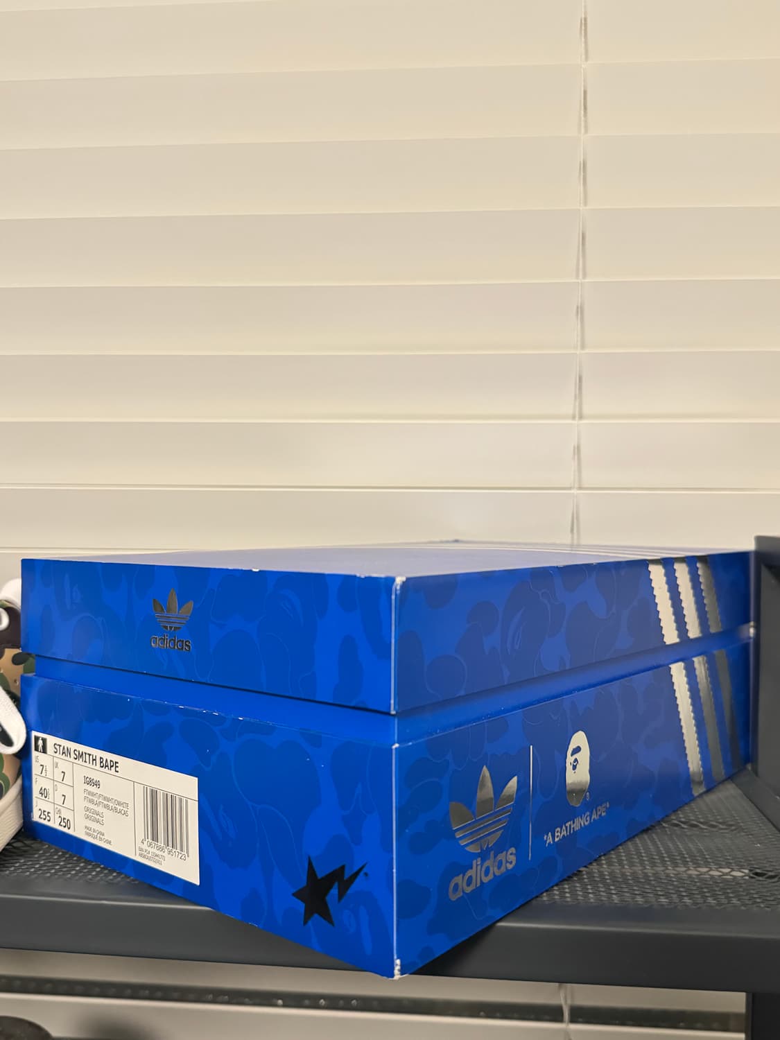 베이프x아디다스 스탠스미스 새상품 (250mm) 상품이미지4