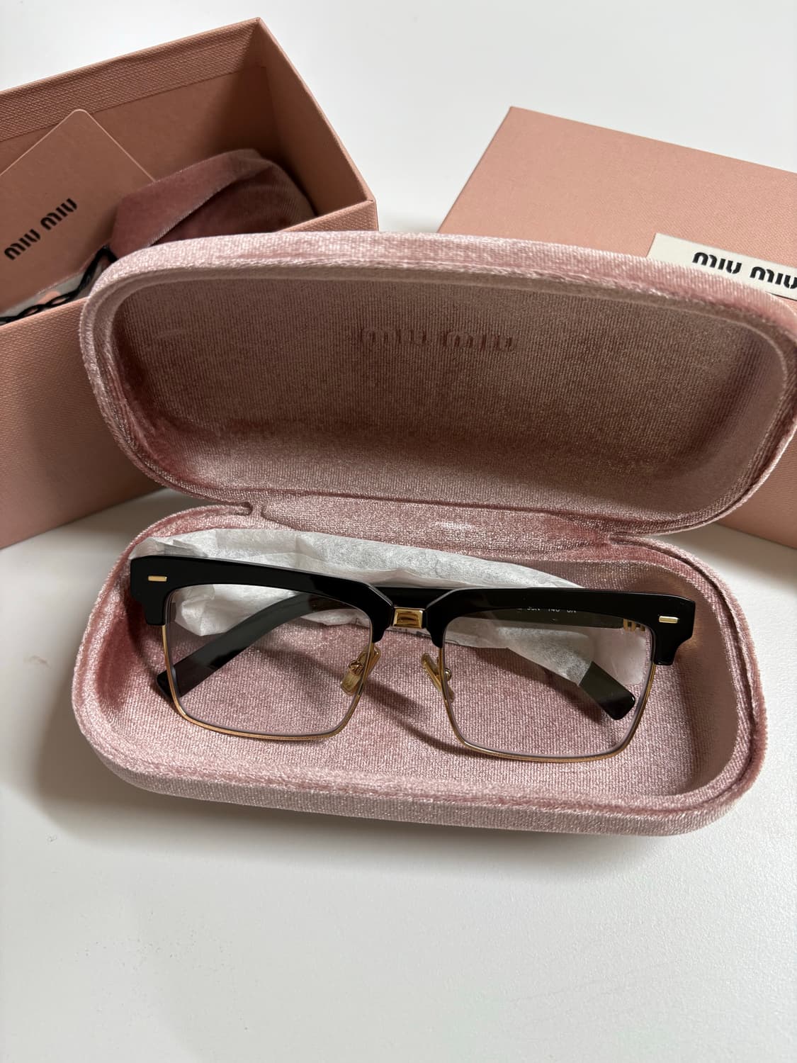 미우미우 장원영 안경 상품이미지1