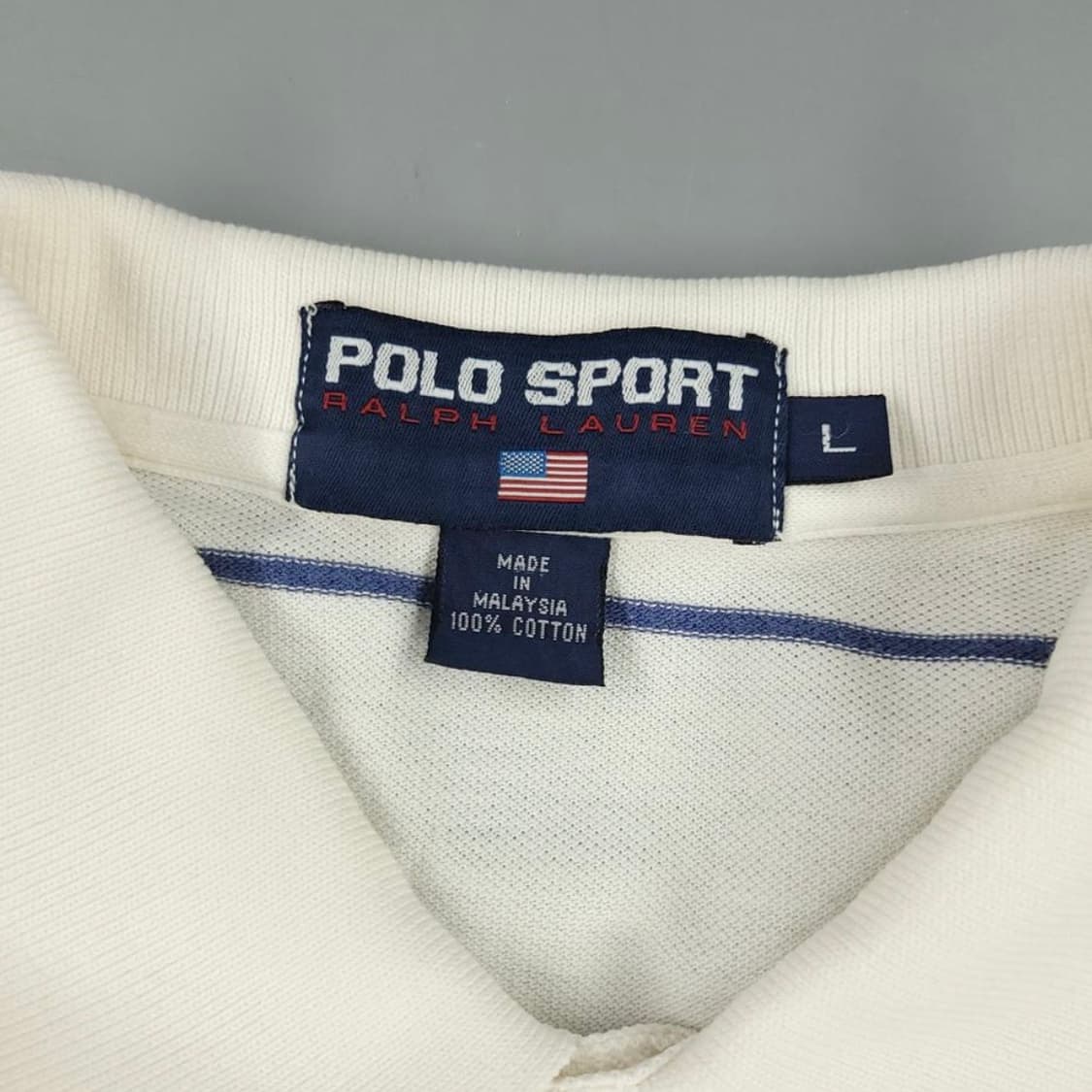 폴로 네이비 스트라이프 카라티 카라 반팔  상품이미지3