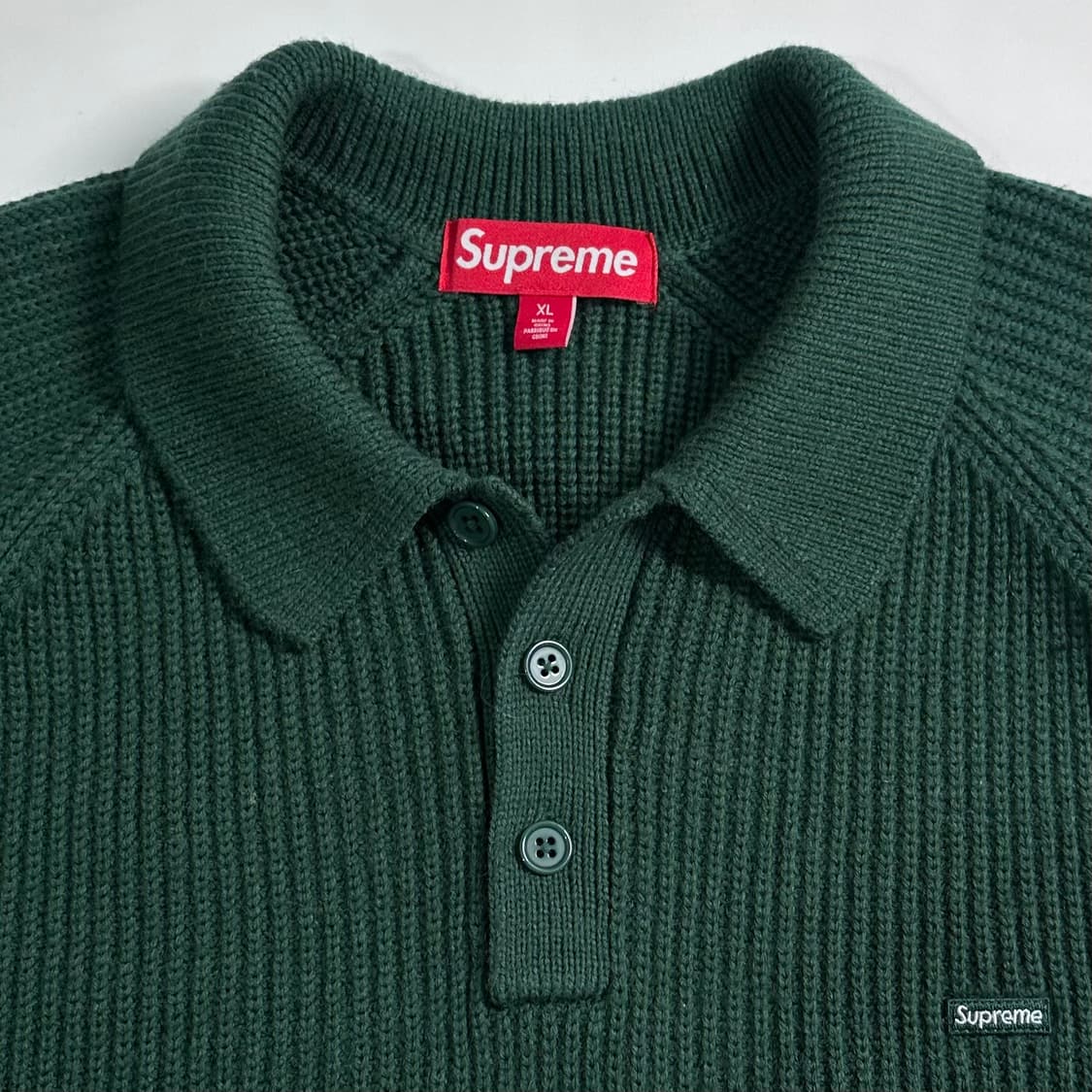 슈프림 스몰박스 폴로 스웨터 상품이미지4