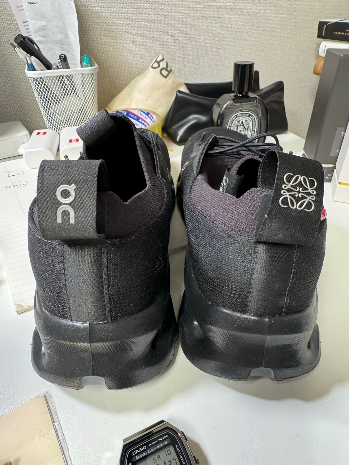 온러닝 로에베 클라우드틸트 올블랙 42.5 (275) 상품이미지3