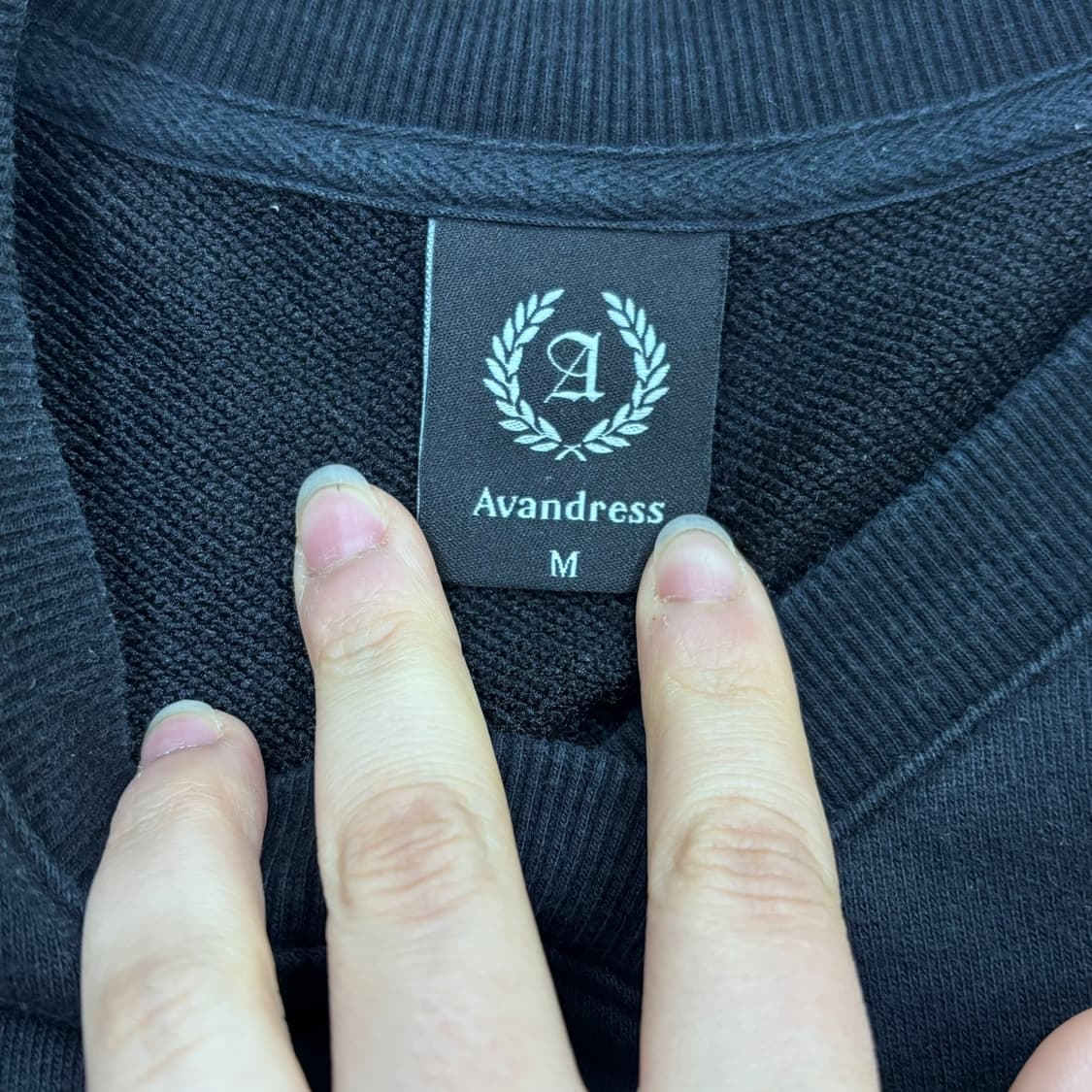 M 어반드레스 빅로고 맨투맨 티셔츠 0325E 상품이미지3