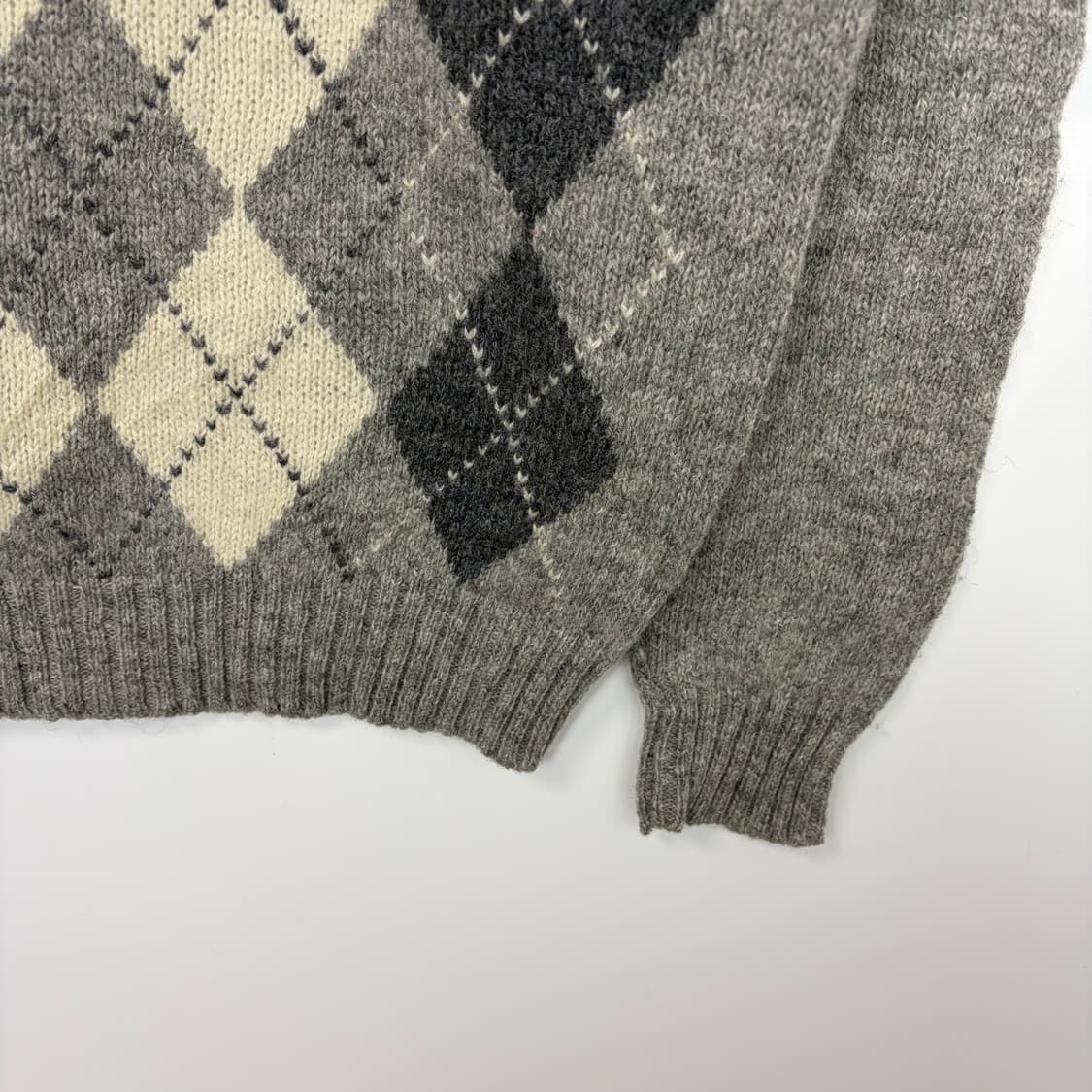 맥그리거 아가일 니트 티셔츠 상품이미지4