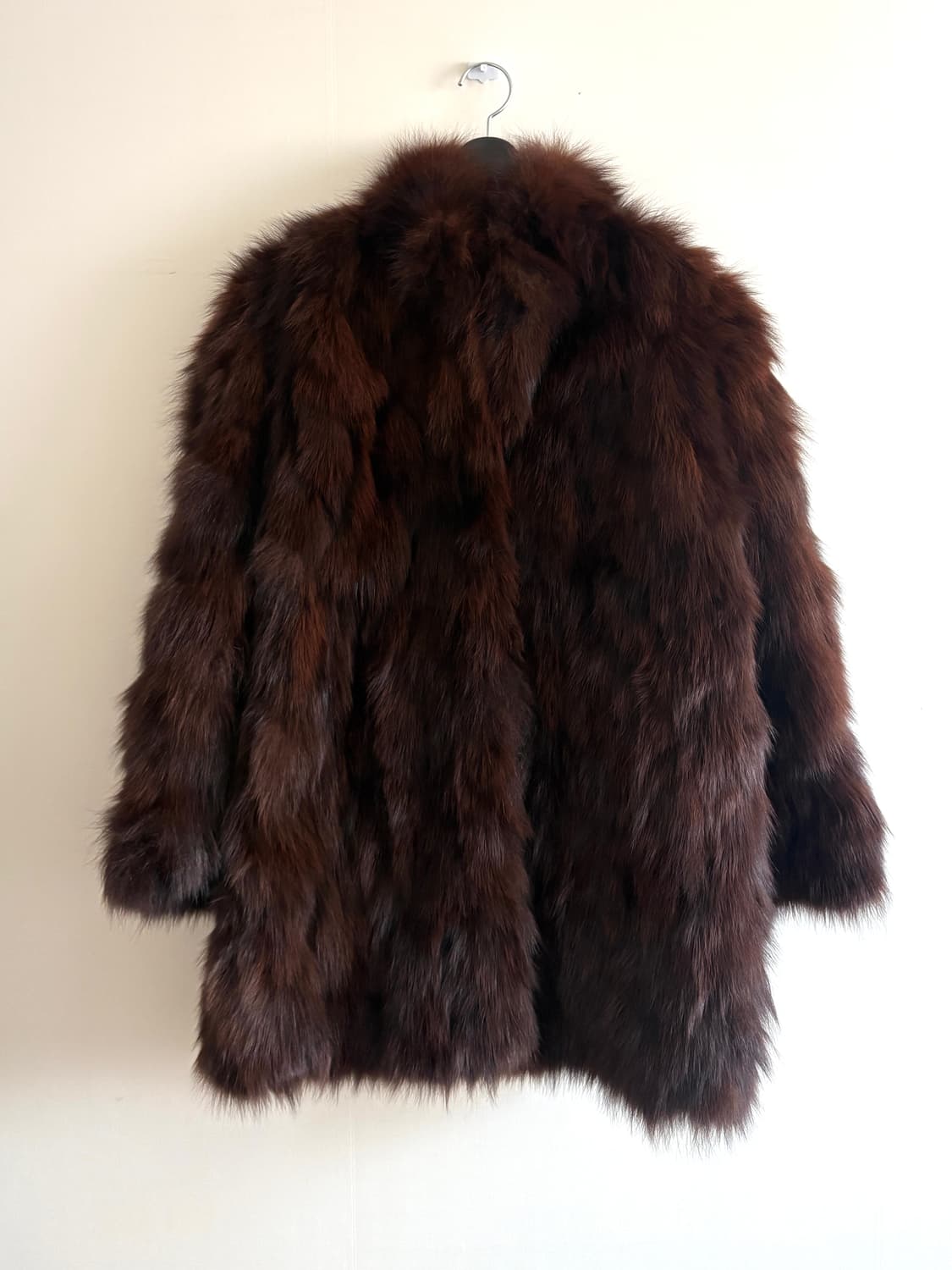 브라운 리얼 폭스자켓 상품이미지1