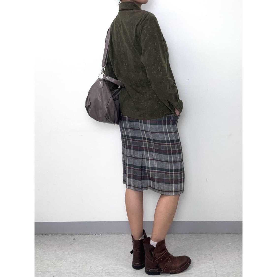 빈티지 플로럴 블라우스 셔츠 상품이미지4