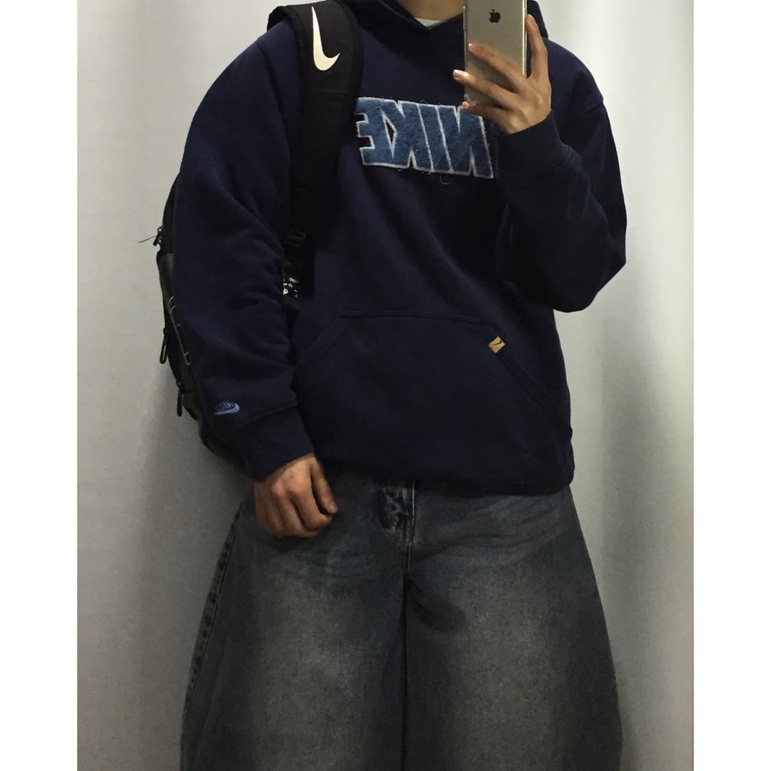 Nike 나이키 빅로고 올드스쿨 후드티 상품이미지1