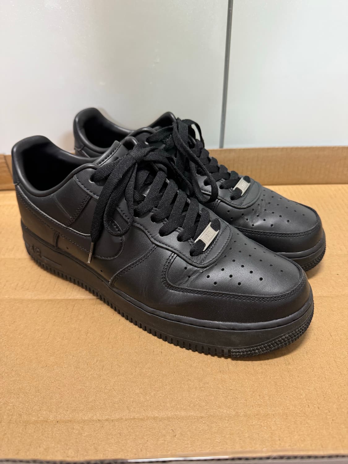 나이키 에어포스1 프레쉬 블랙 280 상품이미지2