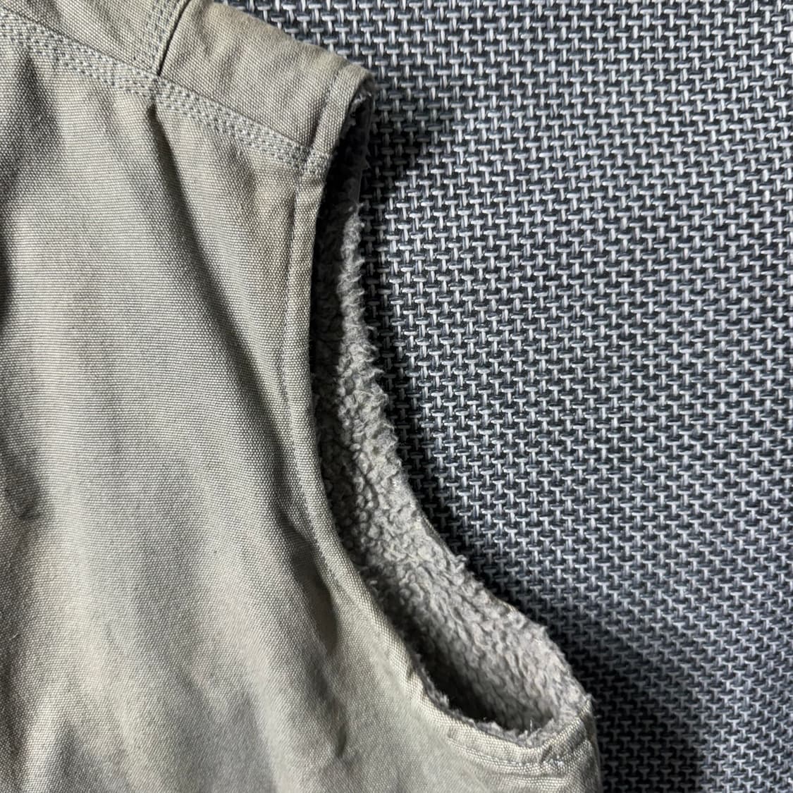 빈티지 워크 자켓 베스트 차콜 ( XXXL/OLD-7965 ) 상품이미지4