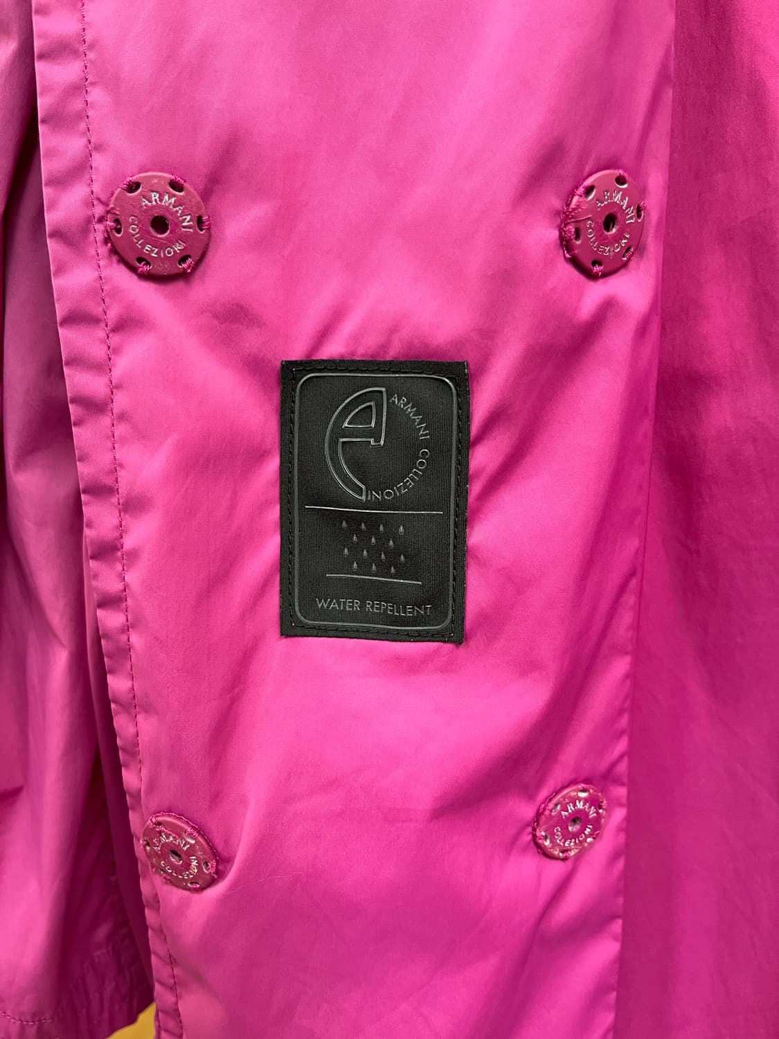 Armani 아르마니 팩커블 나일론 더블코트 40 상품이미지5