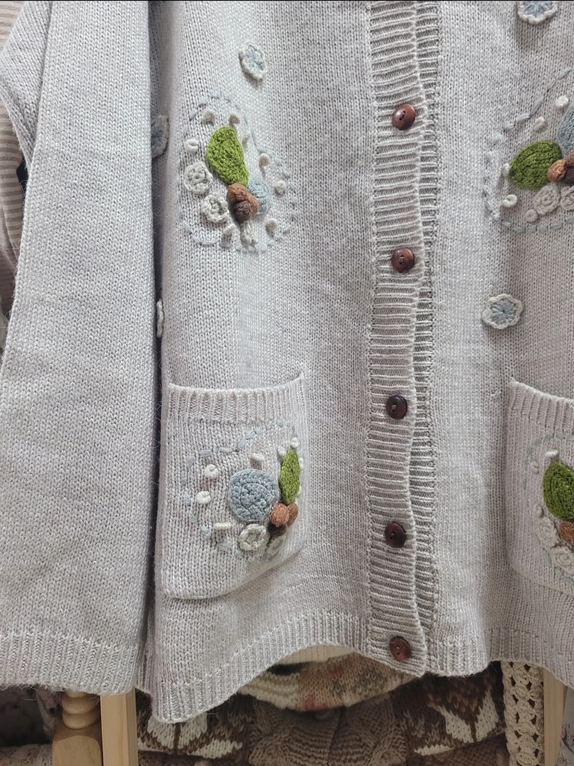 빈티지앤 뮤트소라니트가디건 상품이미지9