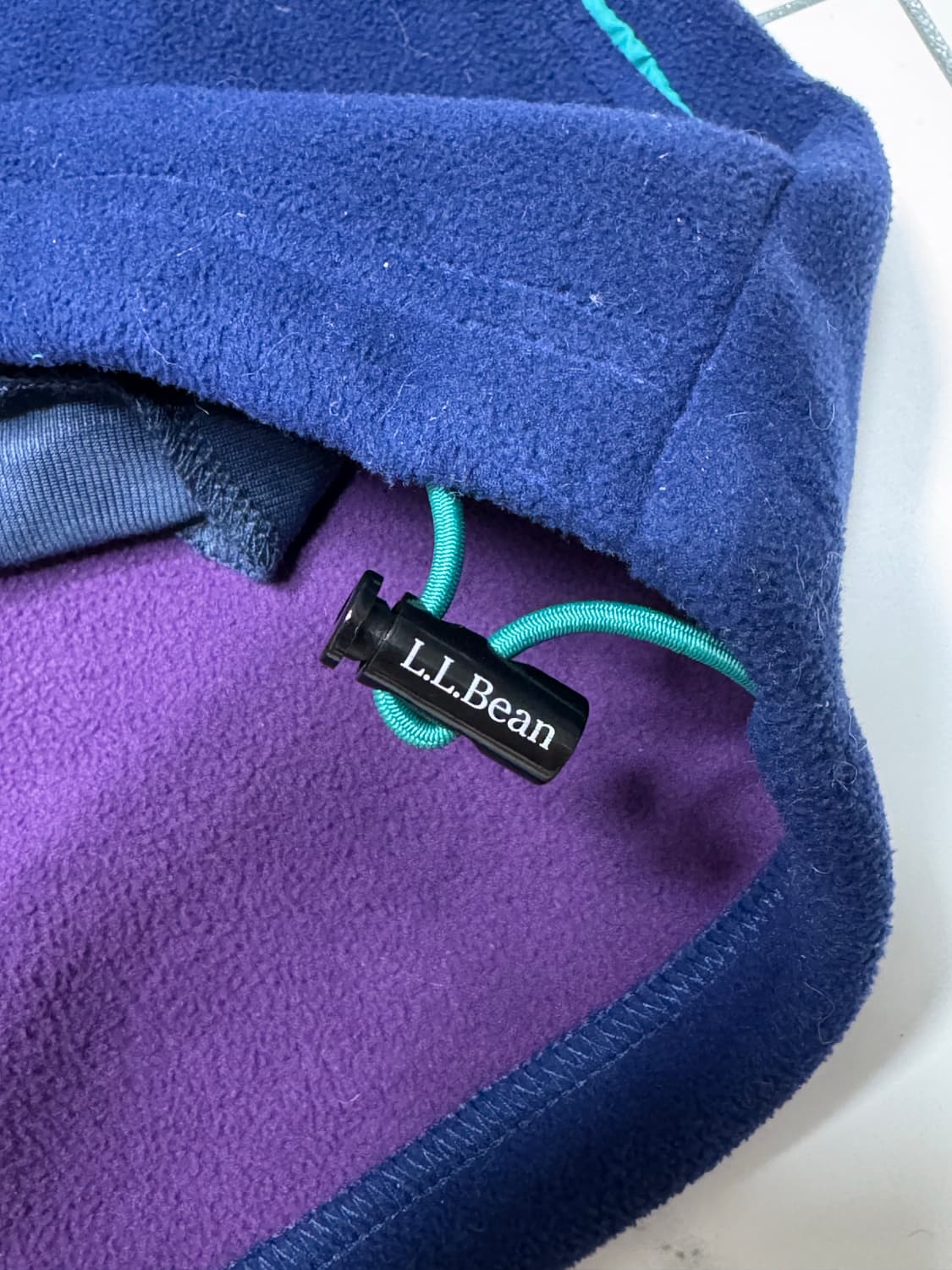 [L] 빈티지 엘엘빈 후리스 베스트 조끼 상품이미지5