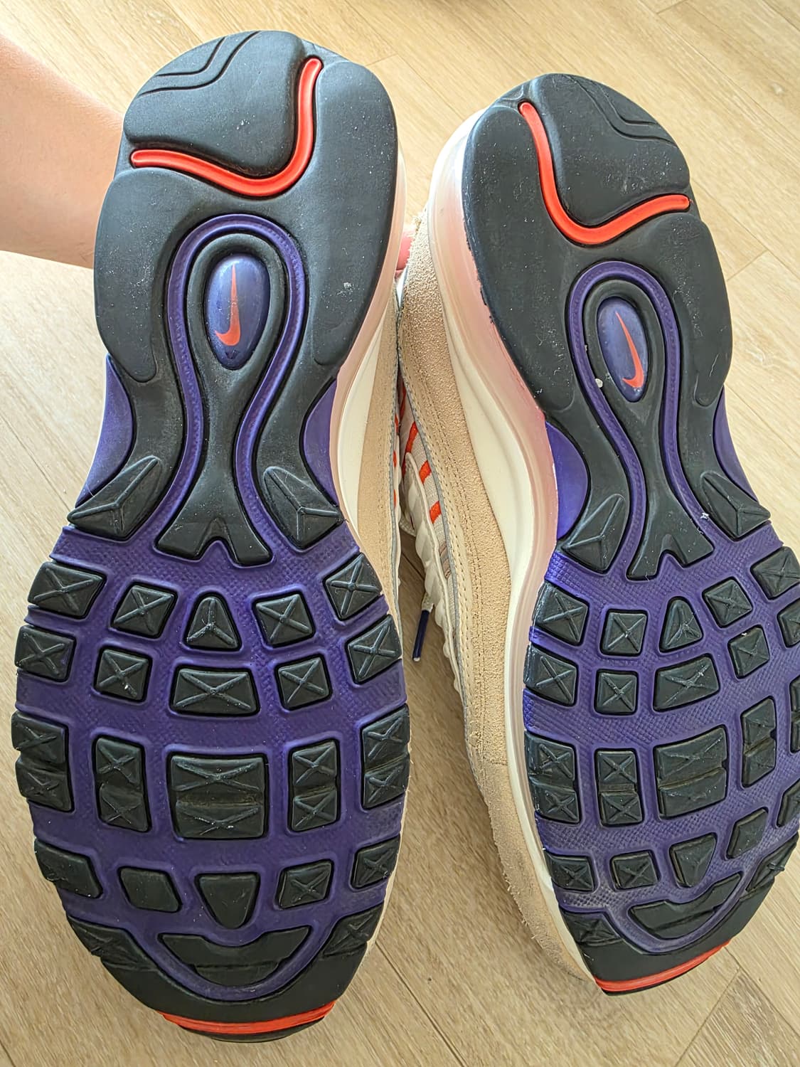 Nike Air Max 98 Sail Court Purple 상품이미지7