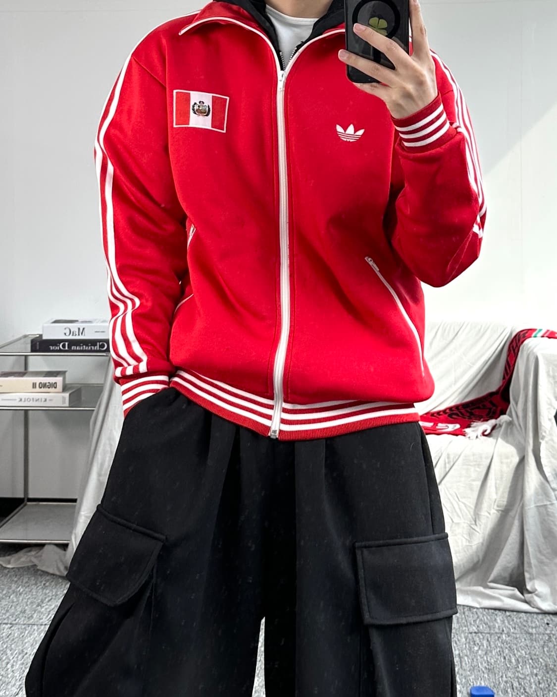 아디다스 03-04 페루 국대 트랙탑 져지 M 상품이미지3