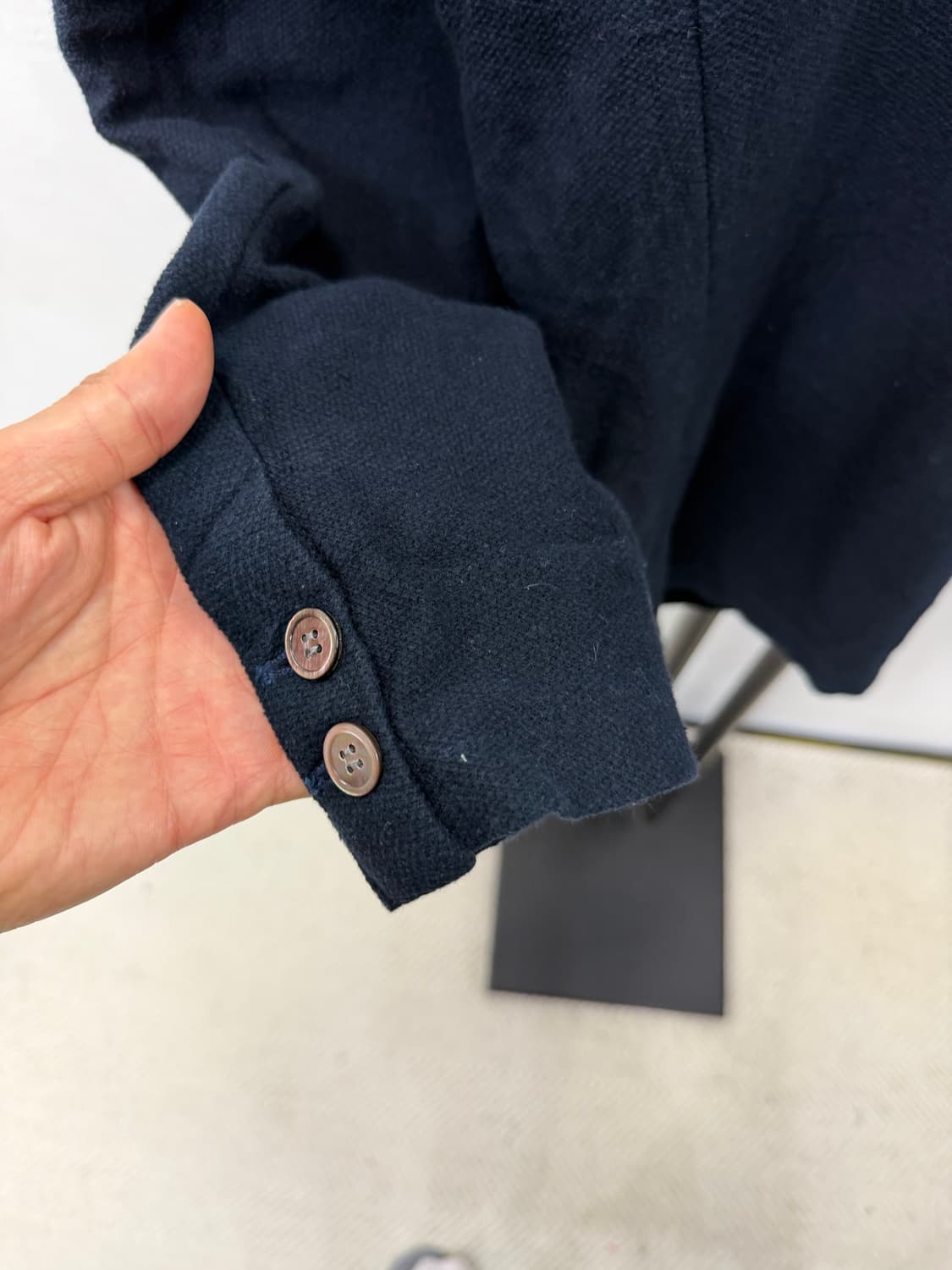 정품) filmelange 필멜란지 네이비 가디건 자켓 XL 상품이미지5