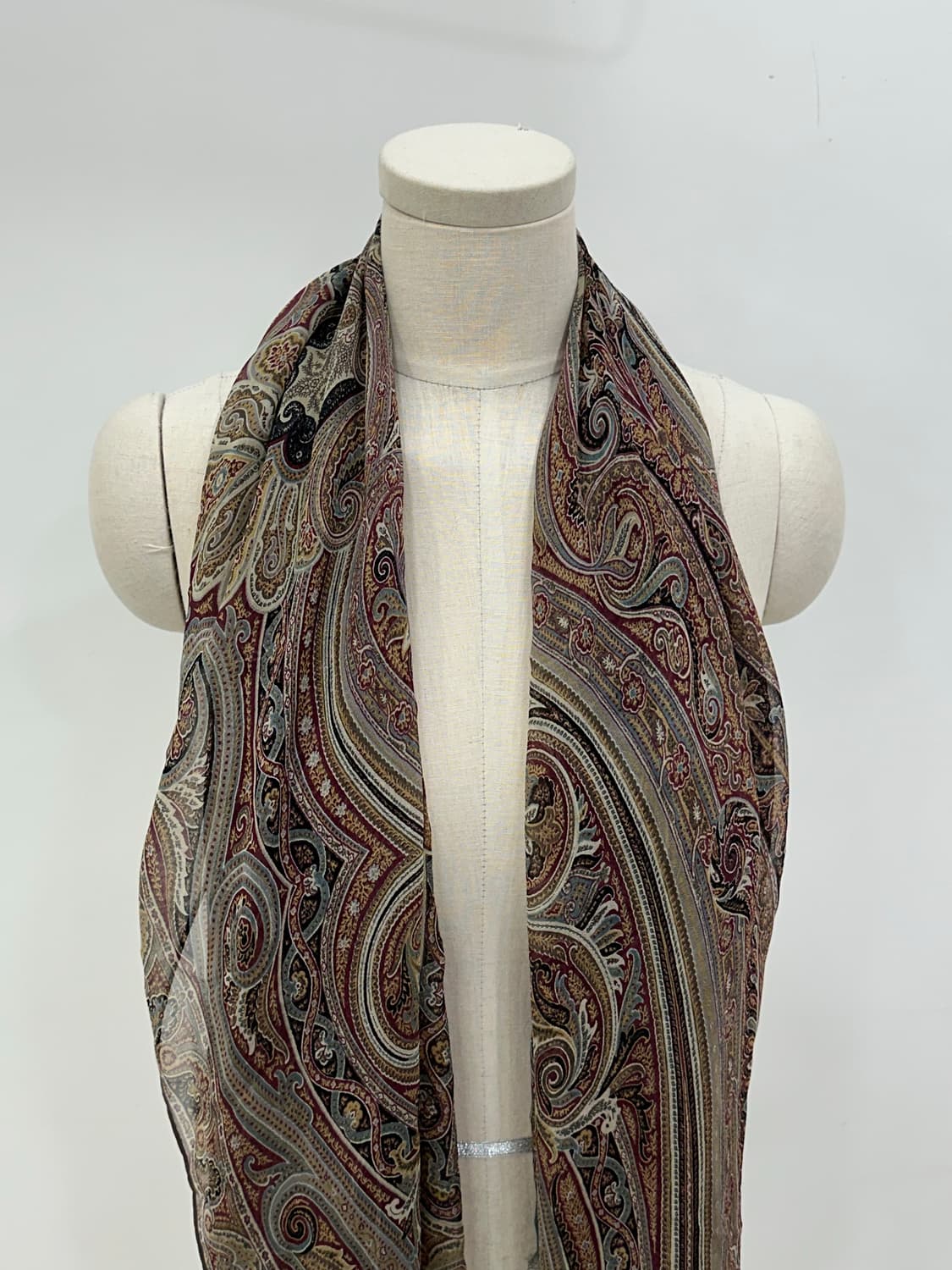 에트로 실크 광폭 스카프 상품이미지6