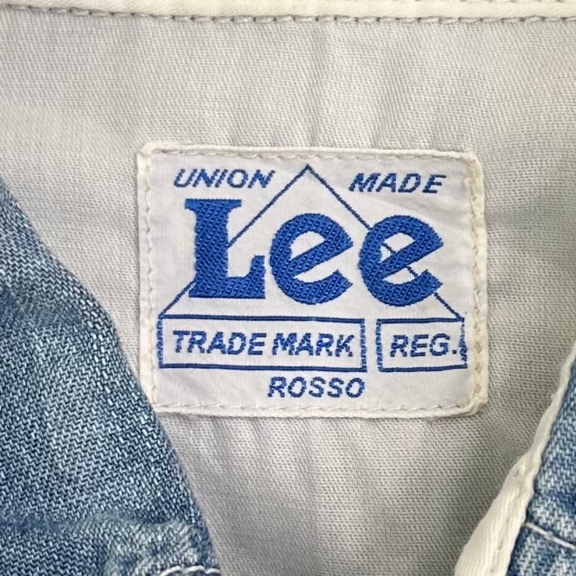 Lee 데님 버튼 원피스 자켓 상품이미지5