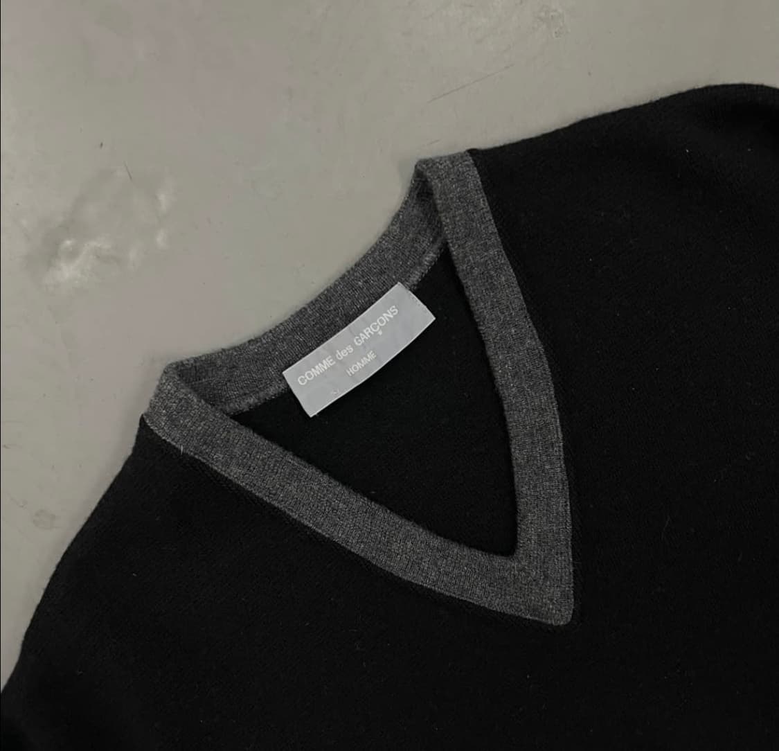 80s Comme des Garcons homme Knit Sweater 상품이미지2