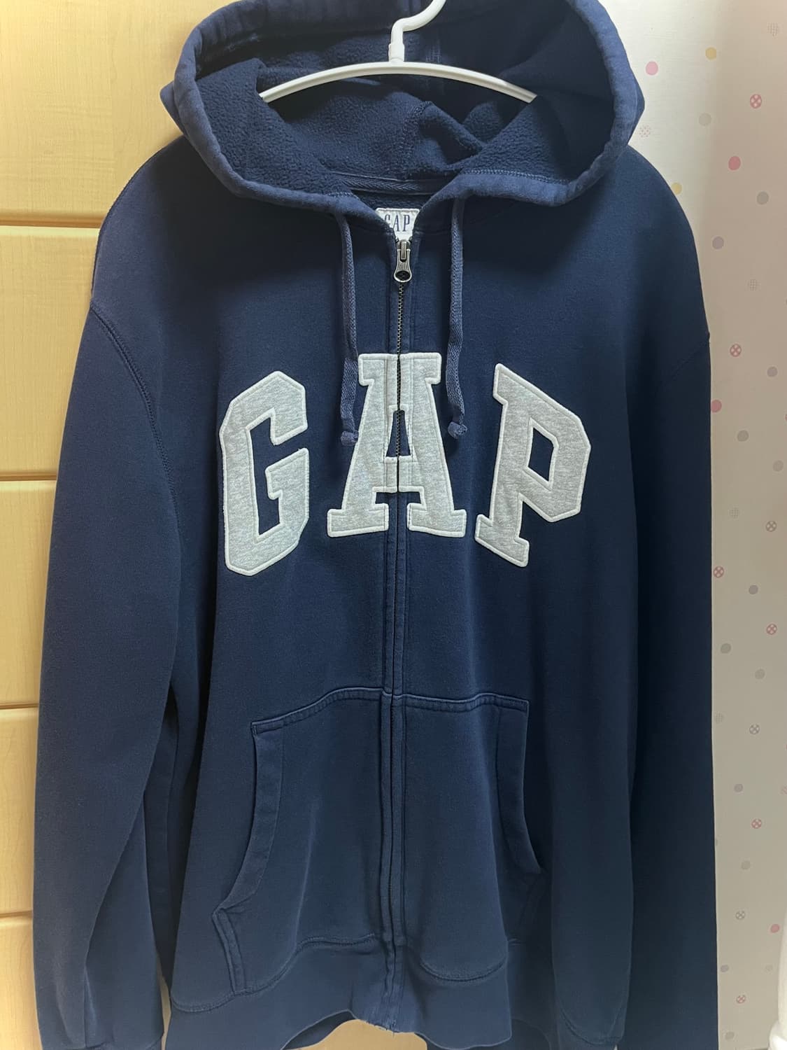 GAP 갭 남녀공용 후드집업 자켓 네이비 L 상품이미지1