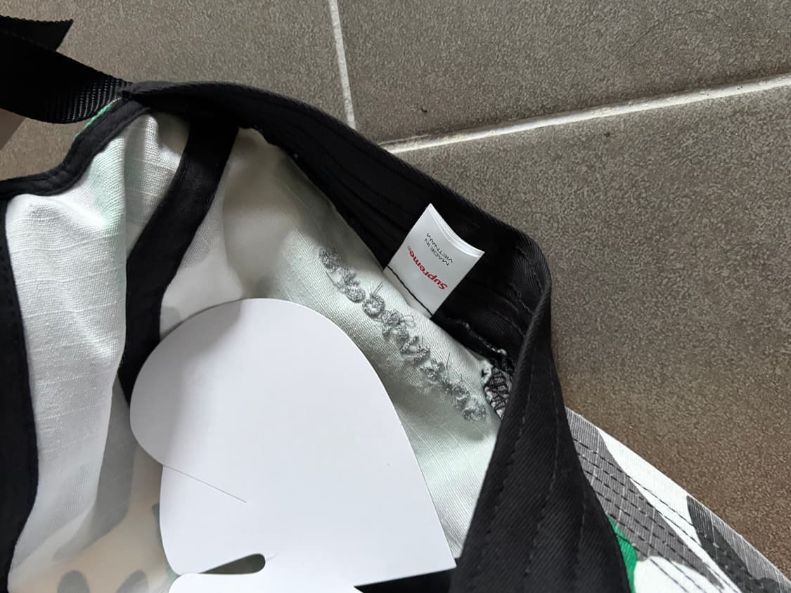 슈프림 밀리터리 캠프캡 그린 상품이미지5