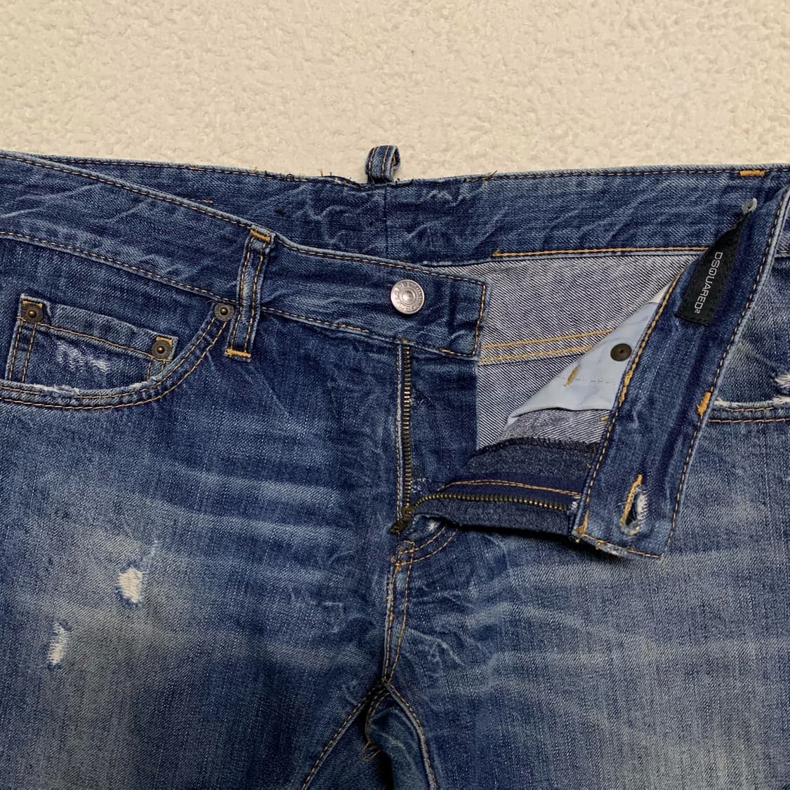 [32] 디스퀘어드2 12FW 라멘도 크랙워싱 진 상품이미지4