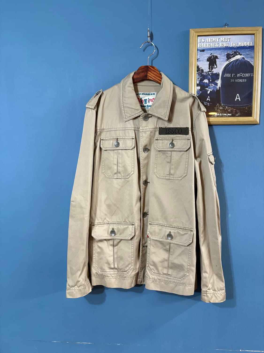 00‘s Levis red tab Bush jacket.  상품이미지1