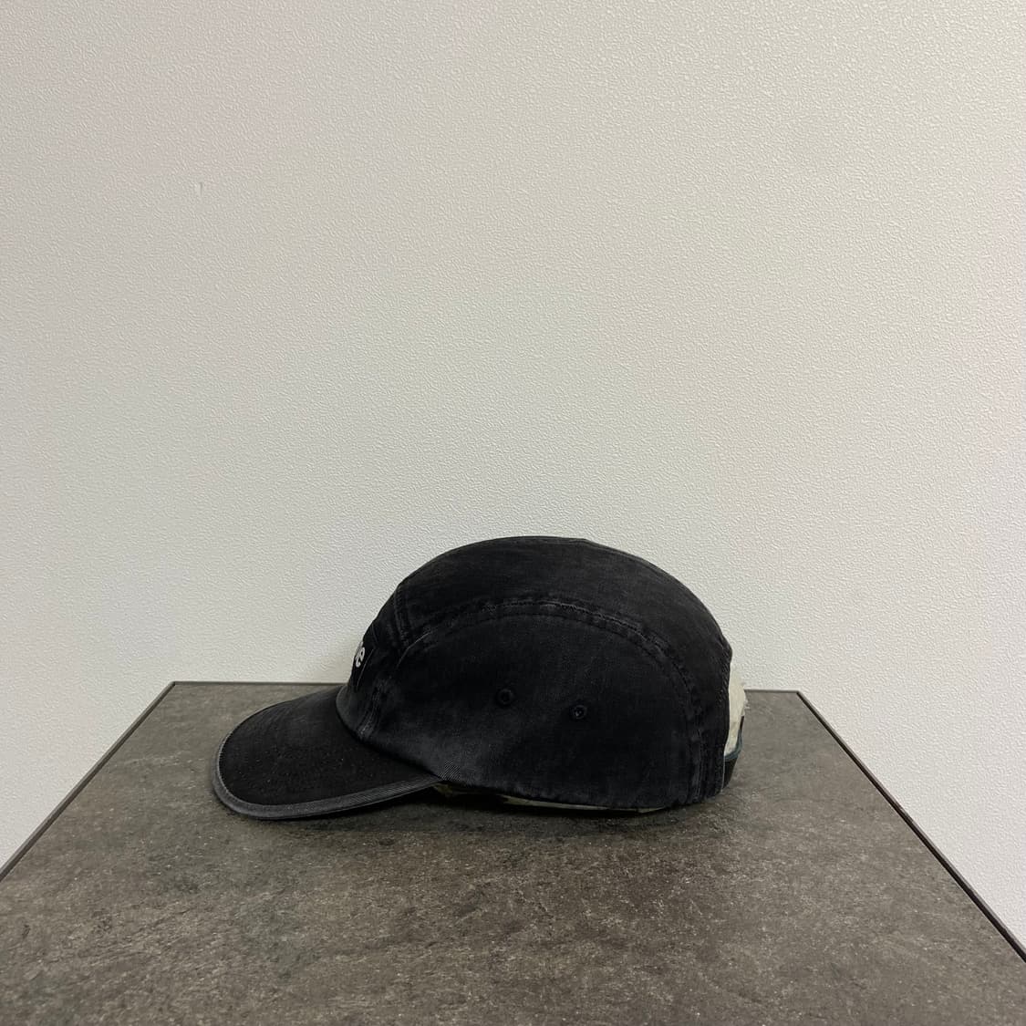 (OS) 슈프림 박스로고 캠프캡 모자 워시드 블랙 상품이미지2