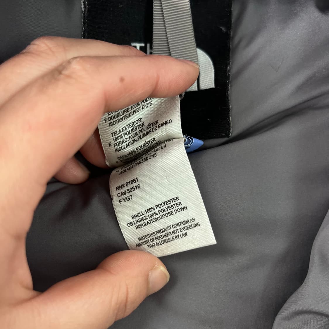 95 노스페이스 해외판 희귀 딸기우유 핑크 700 눕시 패딩 상품이미지4