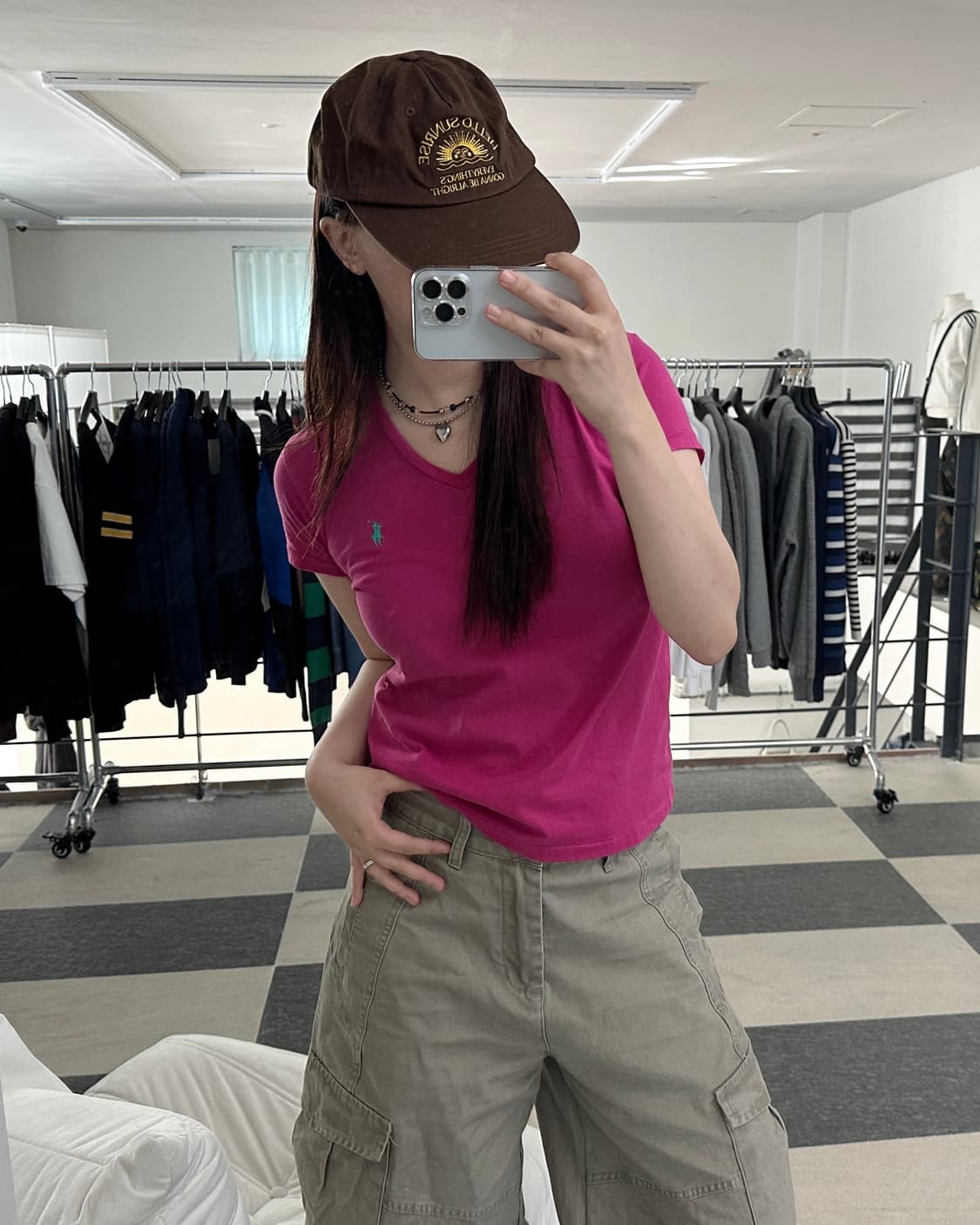 랄프로렌 스포츠 슬림핏 V넥 반팔 티셔츠  상품이미지9