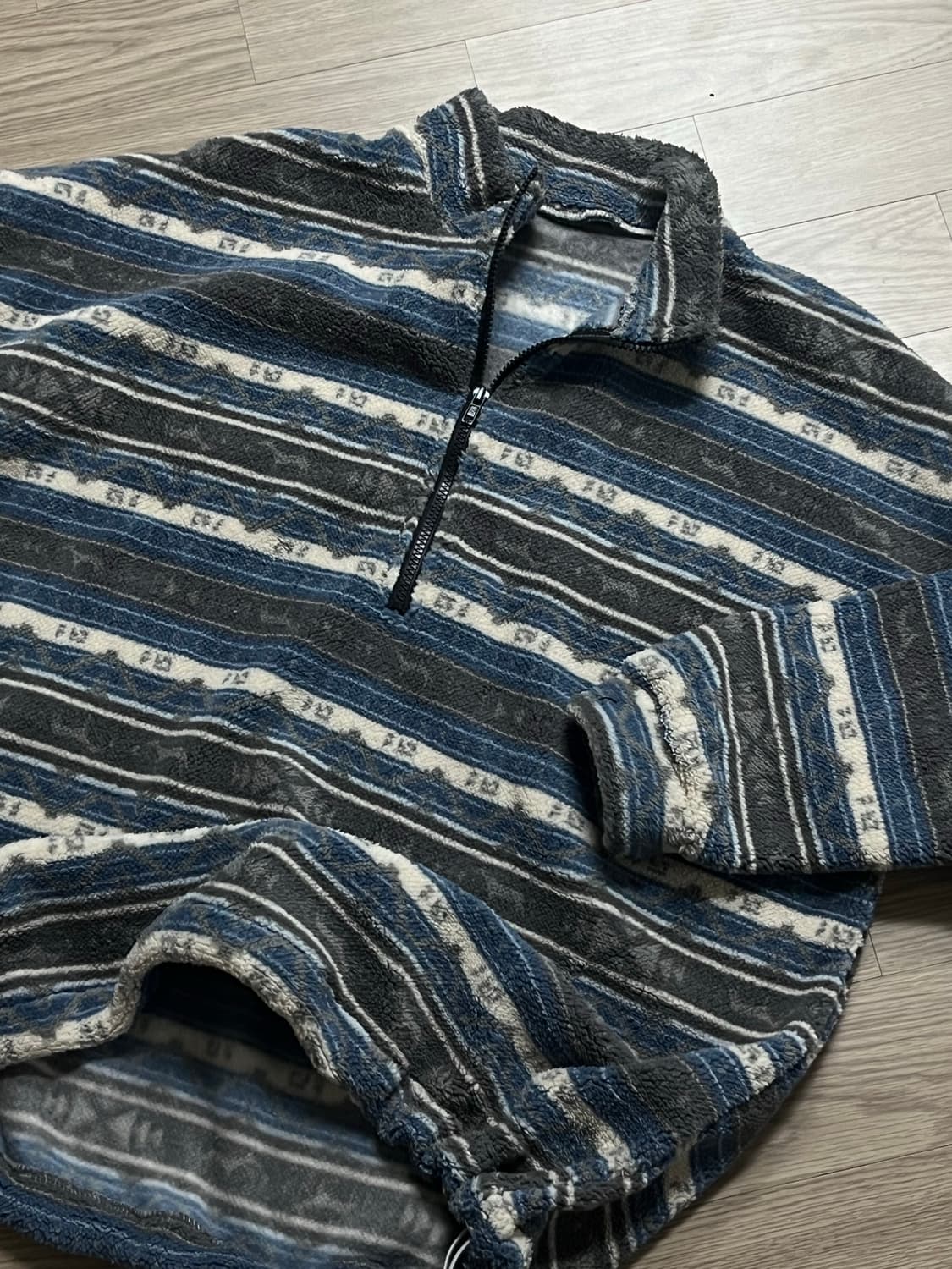 [새상품] 신칠라 맛 반집업 하프집업 후리스 상품이미지2