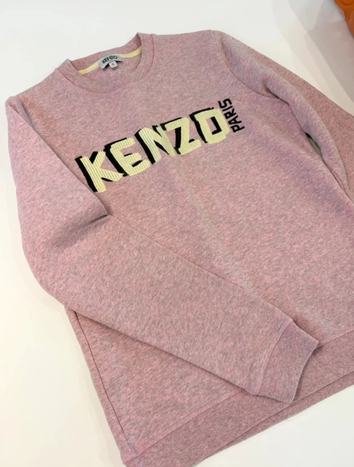 KENZO 겐조 핑크 맨투맨 S 상품이미지2