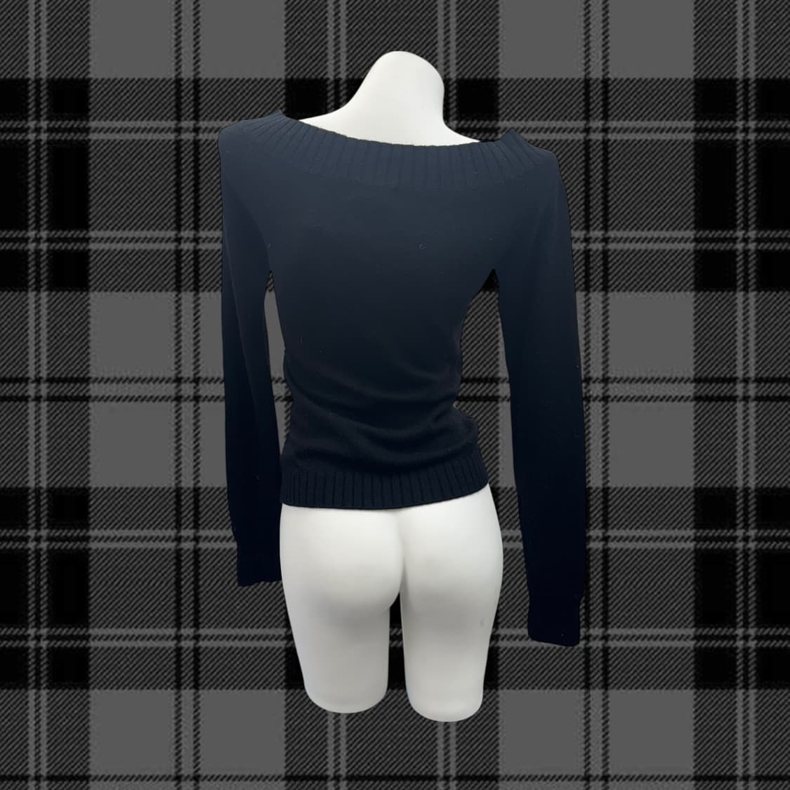 Burberry cashmere open-shoulder top 상품이미지4