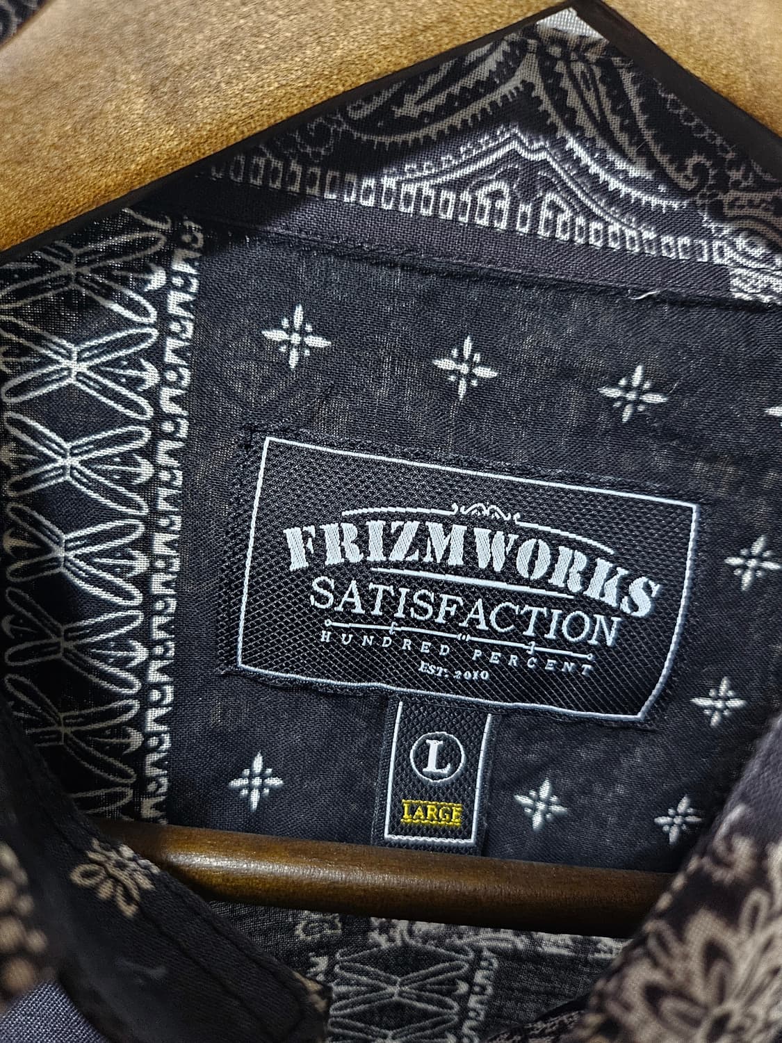 Frizmworks 반다나 셔츠 L 상품이미지3