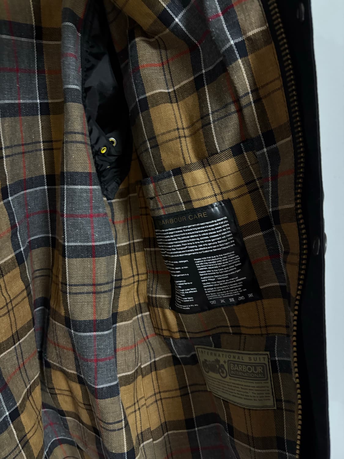 (착용 5회 미만) [정품] 바버 왁스자켓 남성 S 상품이미지4