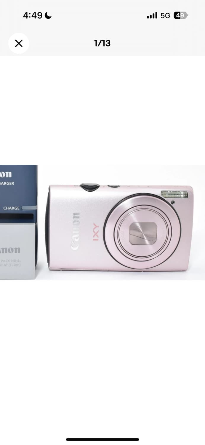 민트급) 캐논 익시 IXY 600F 한정판 핑크 상품이미지6
