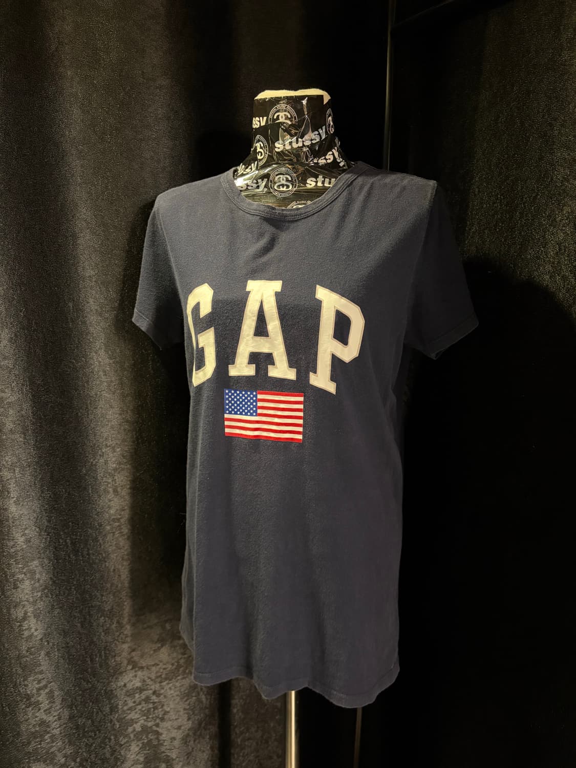 갭 GAP 네이비 성조기 반팔 티셔츠 #csz4377 상품이미지1