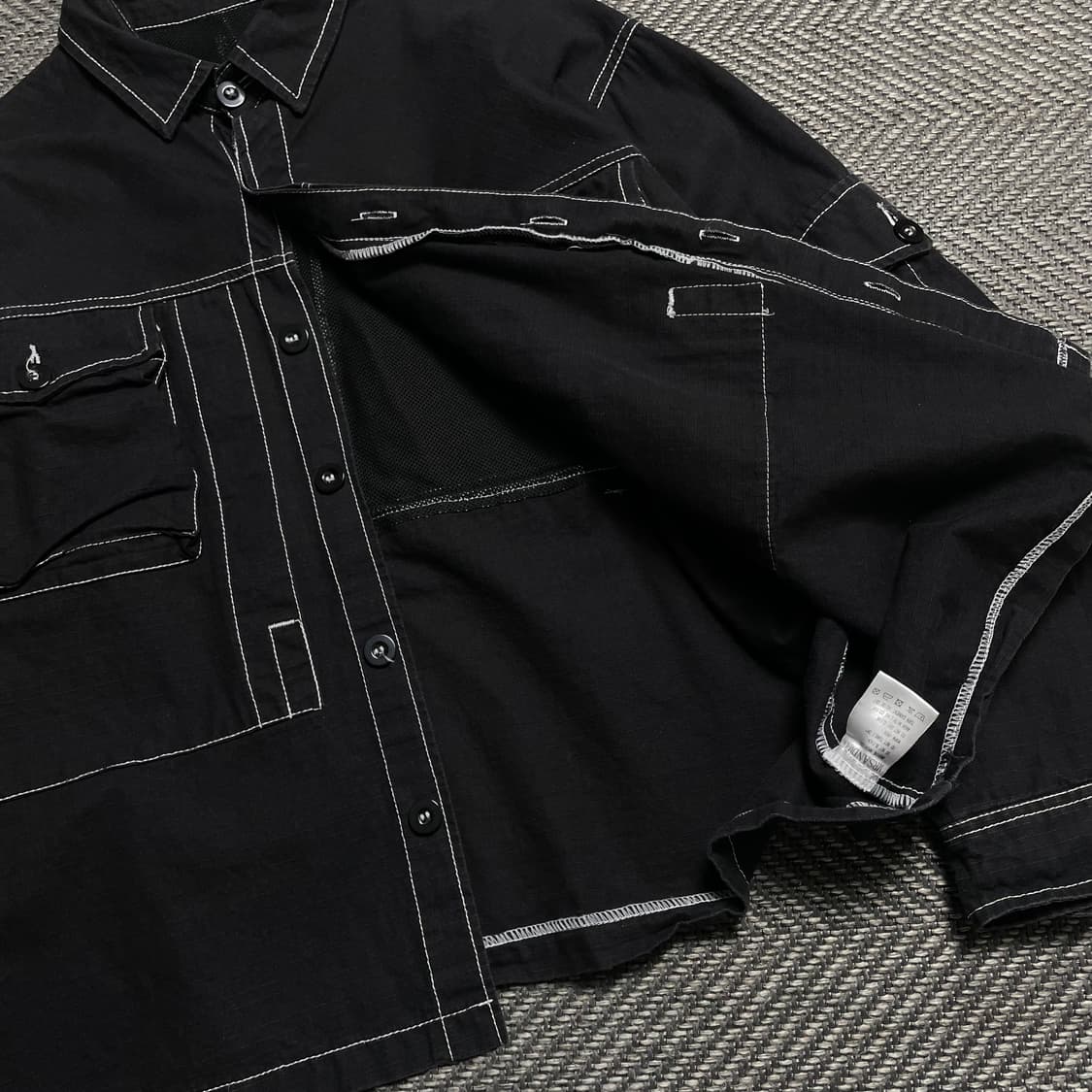 mrsandman 아카이브 스티치 워크 셔츠 자켓o 5257 상품이미지4