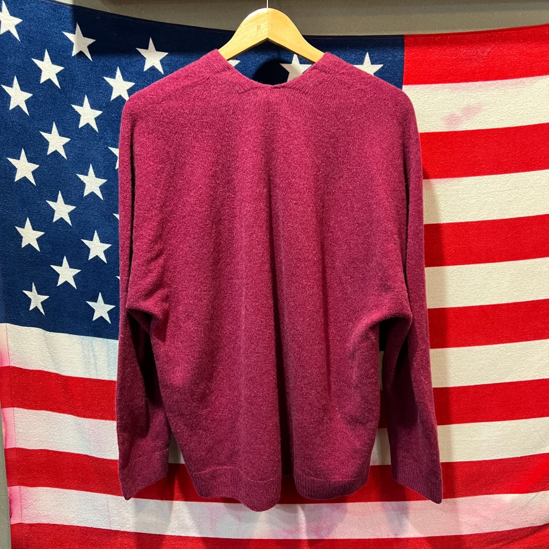 유니클로 버건디 가디건 상품이미지2