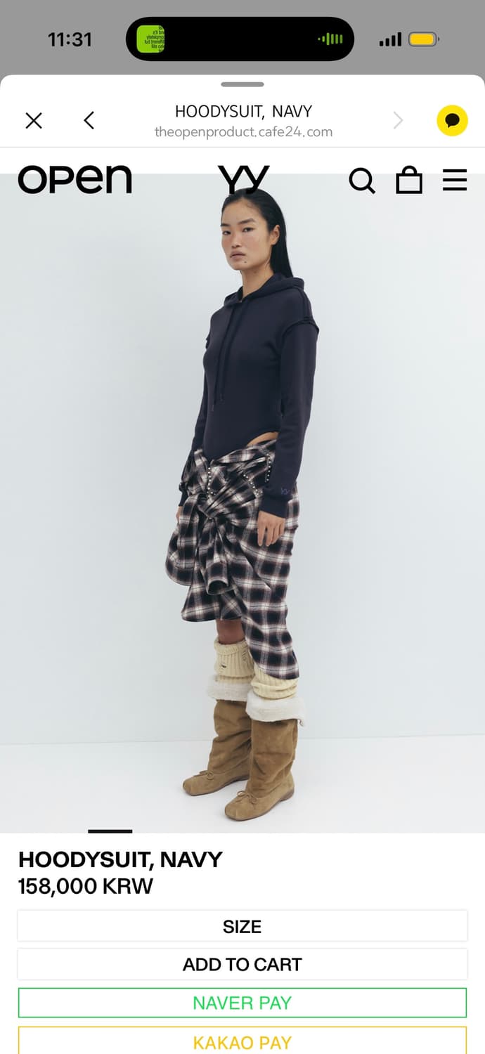 오픈yy hoodysuit navy(후드 네이비)s 상품이미지3