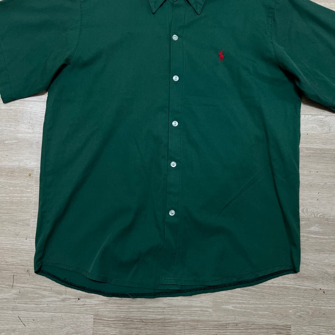 폴로 랄프로렌 스몰포니 반팔 셔츠 [그린] L/100 상품이미지3