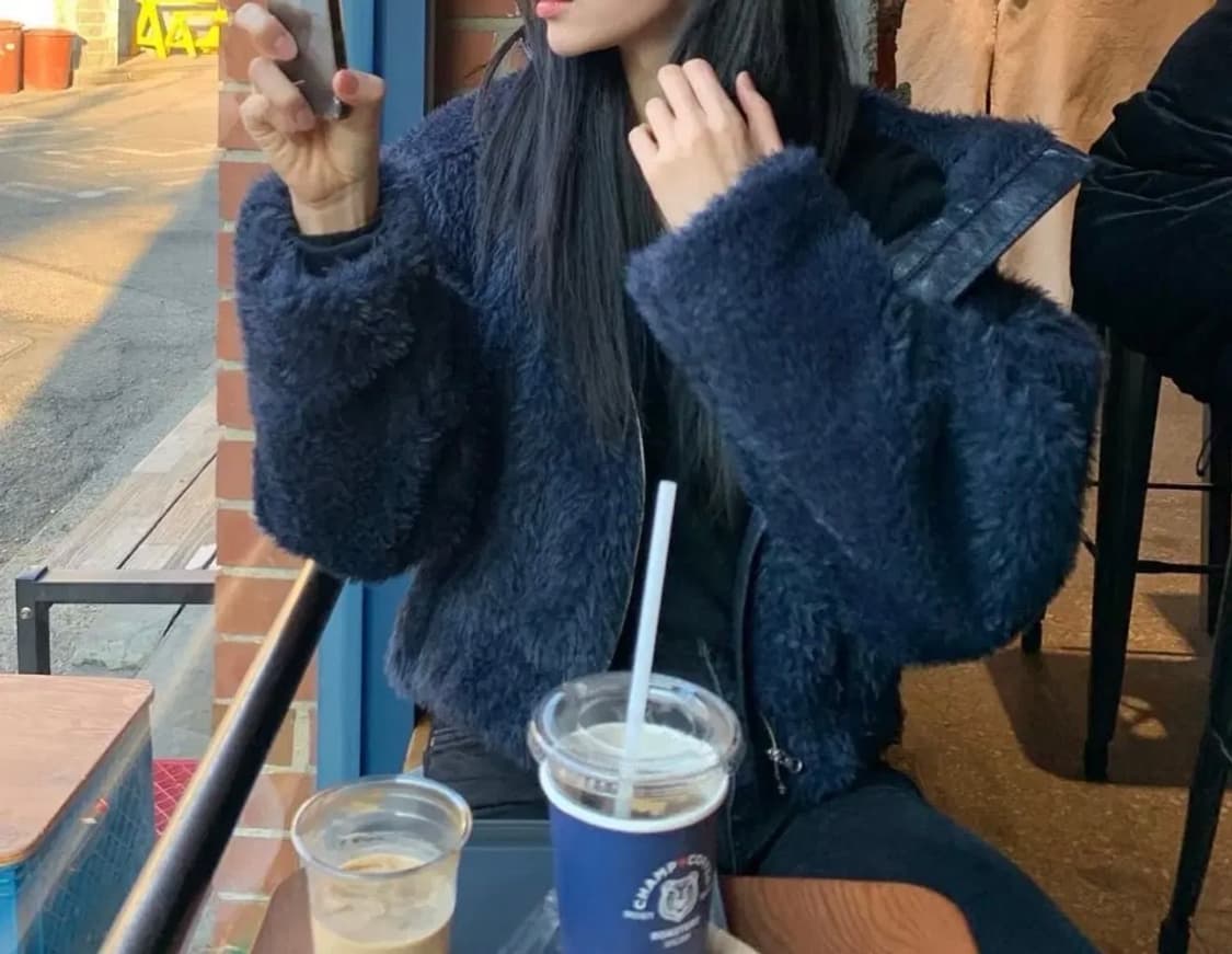 아모멘토 퍼 자켓 상품이미지3