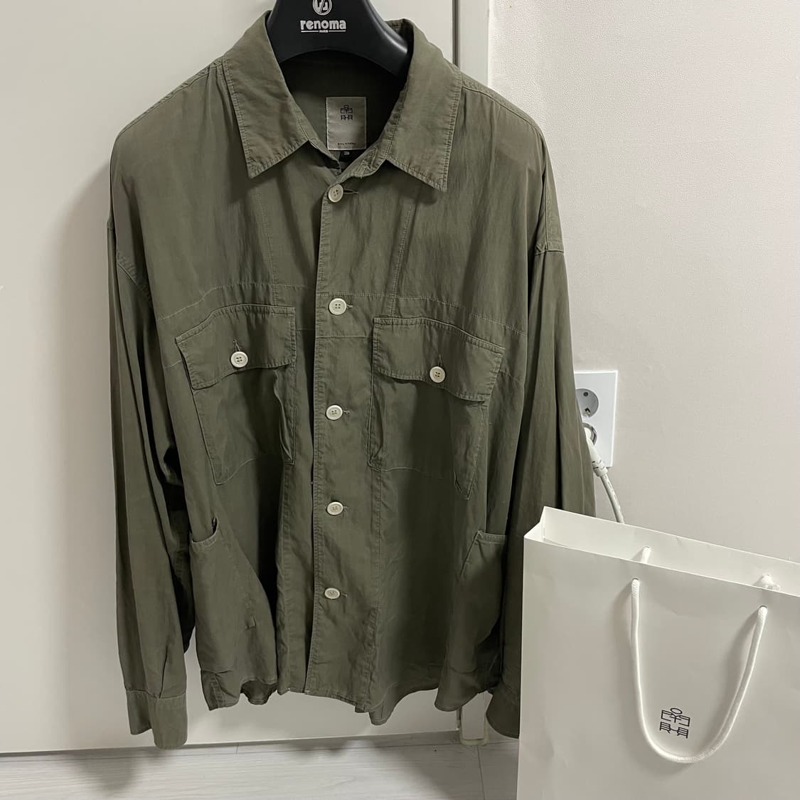 폴리테루 러기드 텐코 셔츠 새상품급 상품이미지1