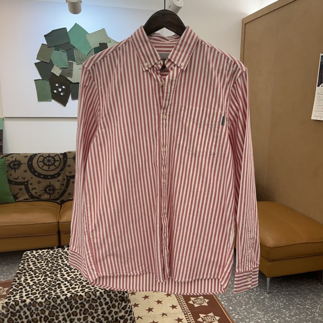 칼하트 빈티지 00's 레트로 스트라이프 셔츠 95 C09386 상품이미지3