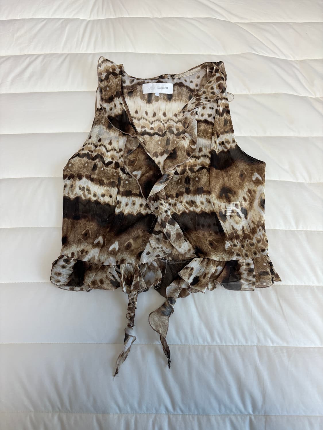 Zara 프릴 나시 상품이미지2