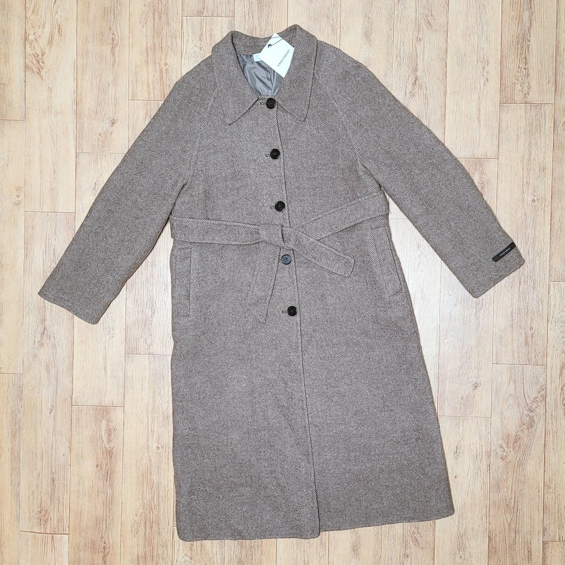 어반로지(URBANROSY) 도나 헤링본 코트 프리사이즈 새상품 상품이미지4