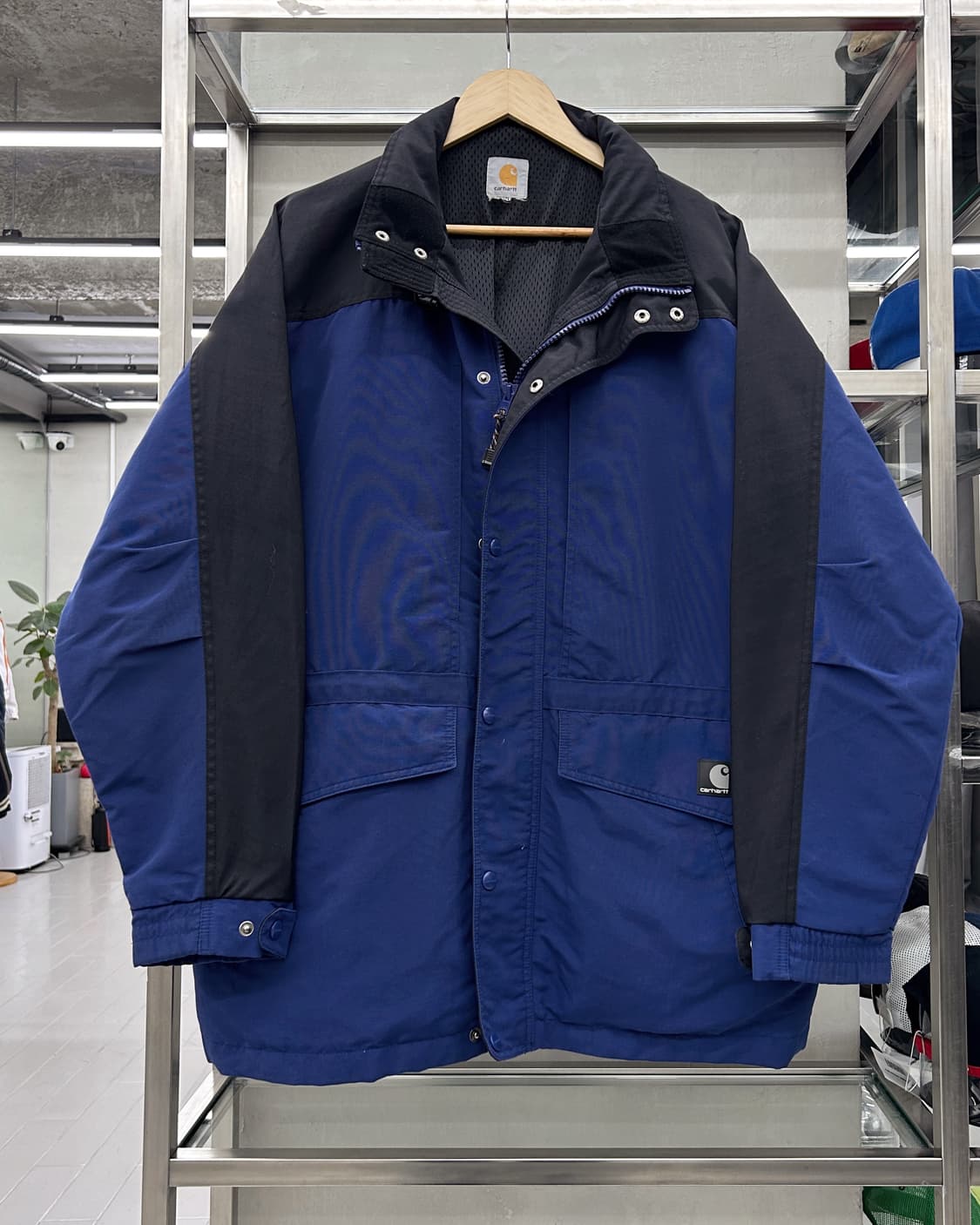 칼하트 00s 패치로고 나일론쉘 마운틴 자켓 상품이미지1