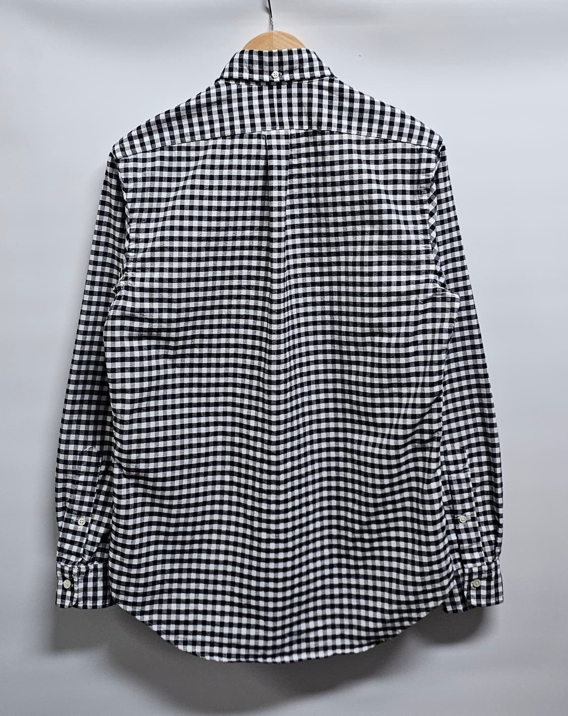 폴로랄프로렌 블랙 화이트 체크 셔츠 남방 S 상품이미지2