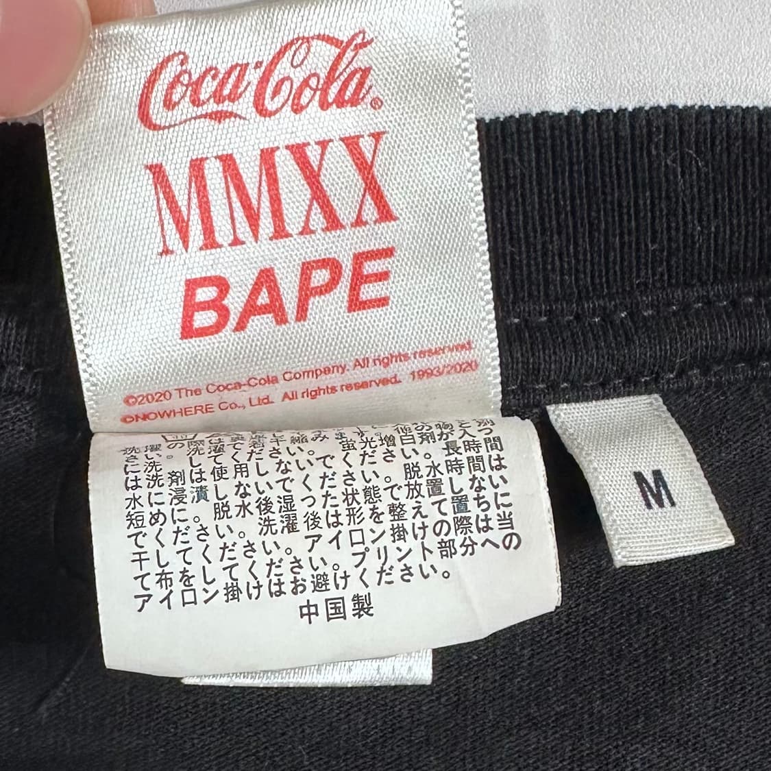 베이프 x 코카콜라 롱 슬리브  상품이미지8